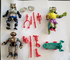 LOTE DE FIGURAS Y PIEZAS TMNT de colección Aliados Amigos Enemigos Armas y Accesorios  segunda mano  Embacar hacia Argentina