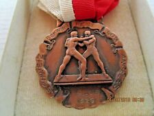 Médaille boxe 1923 d'occasion  Saint-Sauveur-le-Vicomte