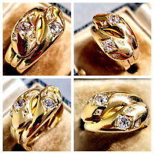 18ct gold snake ring for sale  STOCKPORT