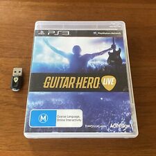 Usado, Guitar Hero Live PS3 USB guitarra conectada (sem guitarra) com conjunto de jogos frete grátis comprar usado  Enviando para Brazil