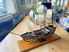 Vintage metal ship for sale  COALVILLE