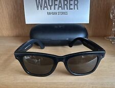 Óculos inteligentes Ray-Ban Stories Wayfarer grandes USADOS - exterior danificado, mas funcionando comprar usado  Enviando para Brazil