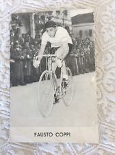 Ciclismo cartolina pubblicitar usato  Santa Margherita Ligure