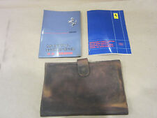 Ferrari Mondial QV 1983 Owners Manual With Leather Pouch/Case. for sale  Sacramento