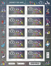 França 2023 - Disney 100 (bloco de 10 selos) comprar usado  Enviando para Brazil