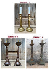 Coppia candelabri antichi usato  Teti