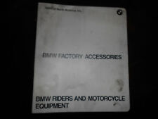 BMW OEM 1987 Riders and Motorcycl Facory Accessories Equipment for sale  Shipping to South Africa