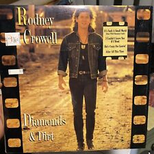 Disco LP de vinilo Diamonds & Dirt Rodney Crowell Columbia 44076 Shelbi K Hype en muy buen estado+ segunda mano  Embacar hacia Argentina