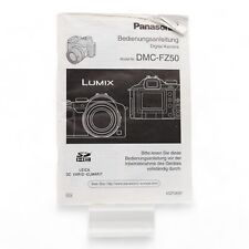 User Guide Digital - Camera DMC - FZ50 Panasonic DMC-FZ50, used for sale  Shipping to South Africa