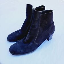 Arche Women's Black Suede Zip-Up Ankle Boots - 41 (US 9.5), used for sale  Shipping to South Africa