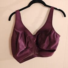 NWOT 38K Burgandy Glamorise Full Figure Plus Size MagicLift Seamless Sports Bra, used for sale  Shipping to South Africa