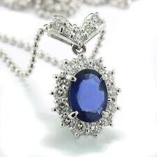 Saphir brillant collier gebraucht kaufen  München