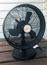 Nautica 17" tall Fan (13" diameter face) - Industrial Style - Matte Black - NWOT for sale  Shipping to South Africa