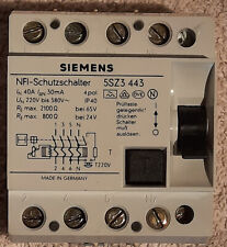 Siemens fehlerstromschutzschal gebraucht kaufen  Neu Wulmstorf