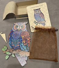 Wisdom owl wooden for sale  Moorpark