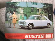 Austin 1100 brochure for sale  WEYMOUTH