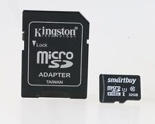 Usado, Smartbuy 32 GB micro SDHC I Kingston SD adaptador tarjeta de memoria 10  segunda mano  Embacar hacia Argentina