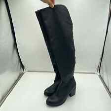 Botas Barney's New York couro preto macio puxar sobre o joelho tamanho 40  comprar usado  Enviando para Brazil