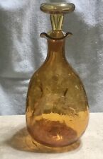 Blenko pinched decanter for sale  Greensboro