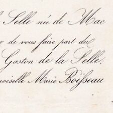 Gaston selle 1854 d'occasion  Toulouse-