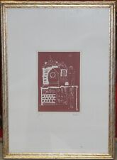 Manlio bacosi litografia usato  Perugia