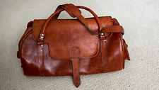 Vintage large leather for sale  LONDON
