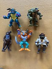 Usado, Lote de 5 Teenage Mutant Ninja Turtles Tokka Donatello Splinter Slash Triceraton comprar usado  Enviando para Brazil