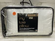 My Luxe Pillow Goose Down Standard/Queen Médio/Densidade Firme Novo comprar usado  Enviando para Brazil