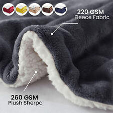 Reversible sherpa fleece for sale  WEDNESBURY