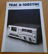 1979 teac 108sync for sale  BERKHAMSTED