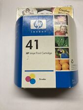 Cartucho de tinta tricolor genuíno HP 41, usado comprar usado  Enviando para Brazil