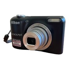 Cámara digital NIKON Coolpix L27 negra 16,1 MP y tarjeta SD de 8 GB apuntar y disparar 🙂 segunda mano  Embacar hacia Argentina