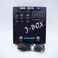 Pedal de efeitos de guitarra Fernandes pré-amplificador de baixo acústico J-Box Acoustic360 equalizador comprar usado  Enviando para Brazil