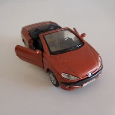 Coche convertible en miniatura convertible Peugeot 206C MAISTO N1917, usado segunda mano  Embacar hacia Argentina