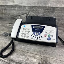 Fax personal Brother FAX-575 con teléfono y copiadora, se enciende segunda mano  Embacar hacia Argentina