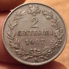 Centesimi 1907 valore usato  Olbia