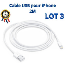 Lot cable iphone d'occasion  Saverne
