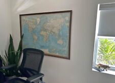 world map frame for sale  Hollywood
