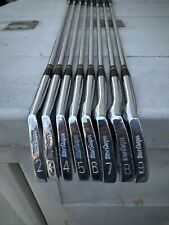 Left Hand MacGregor Jack Nicklaus TSL 086 Forged Blade Iron set 2-9 B Flex Steel for sale  Shipping to South Africa