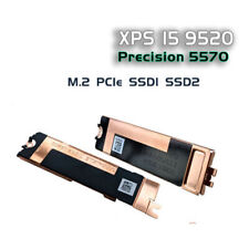 1 peça dissipador de calor placa térmica SSD L R M.2 2280 para Dell XPS 15 9520 Precision 5570 comprar usado  Enviando para Brazil