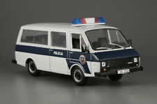 RAF-22038 Łotewska policja 1994 Rok 1/43 Skala Odlew ciśnieniowy Rzadki kolekcjonerski model samochodu na sprzedaż  Wysyłka do Poland
