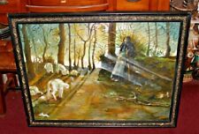sheep dog original oil painting for sale  Shipping to Canada