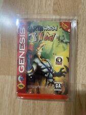 Sega Genesis Earthworm Jim Cardboard Box (has Wear) Video Game Tested! for sale  Shipping to South Africa