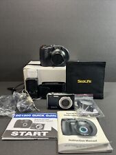 Câmera digital subaquática SeaLife DC1200 12 MP com caixa 2 baterias carregador Ect comprar usado  Enviando para Brazil