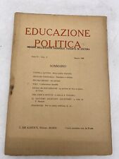 Educazione politica organo usato  Borgo Mantovano