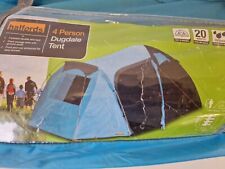 Halfords 4 person dugdale tent camping festival porch double skin waterproof VGC for sale  Shipping to South Africa