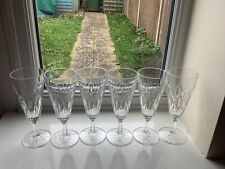 Vintage Set Of 6 Mid Century Modern French Elysee  Champagne Glasses/Flutes for sale  Shipping to South Africa