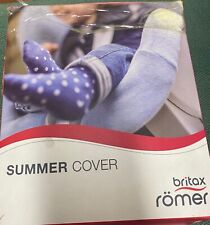 Britax Romer Summer Towelling Car Seat Cover Accessory - Blue myynnissä  Leverans till Finland