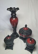 Decorative red black for sale  Rockwell