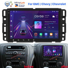 8" Android 13 Car Radio GPS Stereo For GMC Chevrolet Chevy Yukon Sierra Acadia for sale  Shipping to South Africa